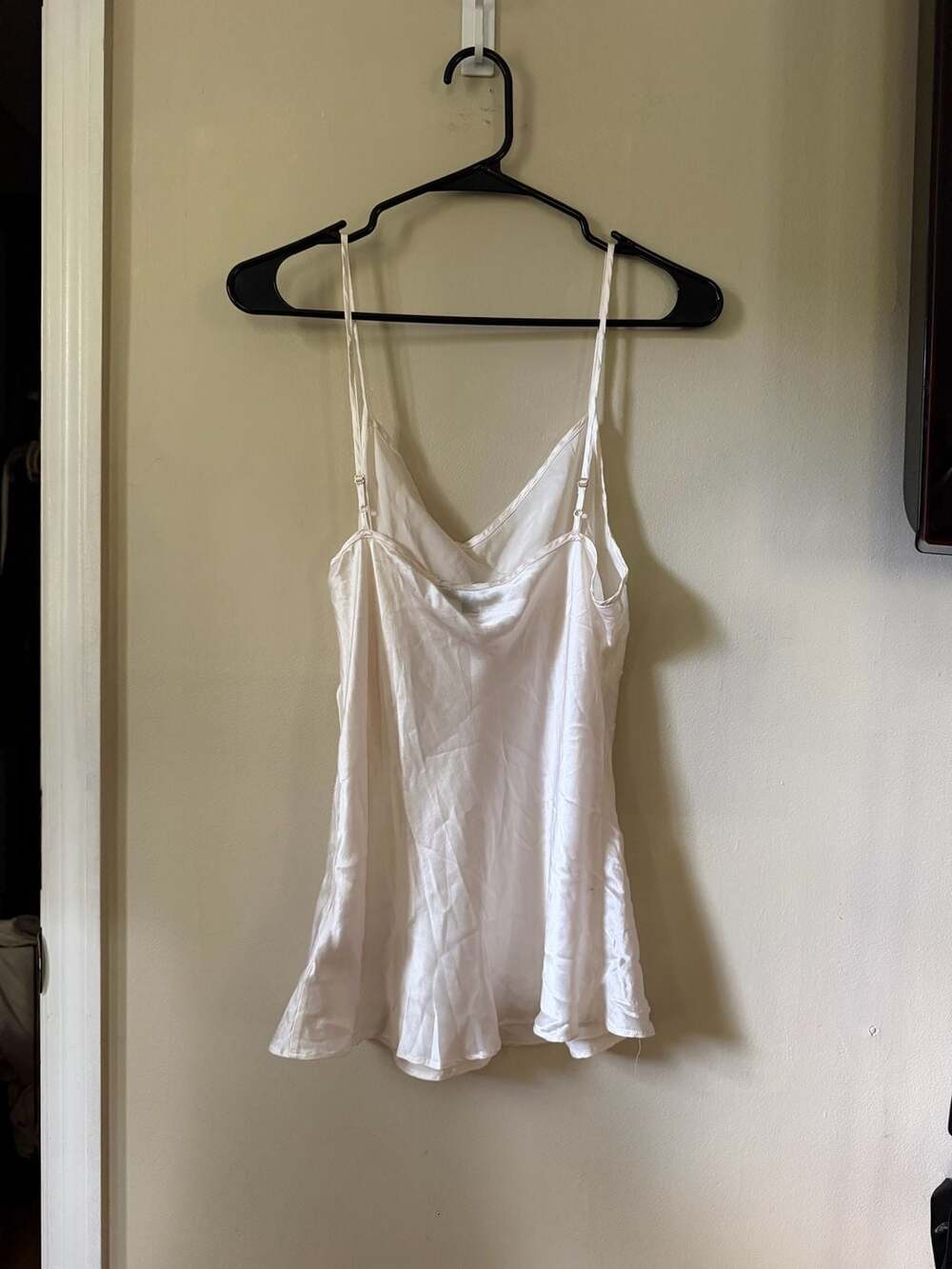 Brooks Brothers Silk Cami Size 12 White Cami Top - Picture 2 of 4
